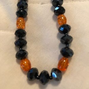 HANDMADE ONE OF A KIND 18.5” NECKLACE W/ EARRINGS